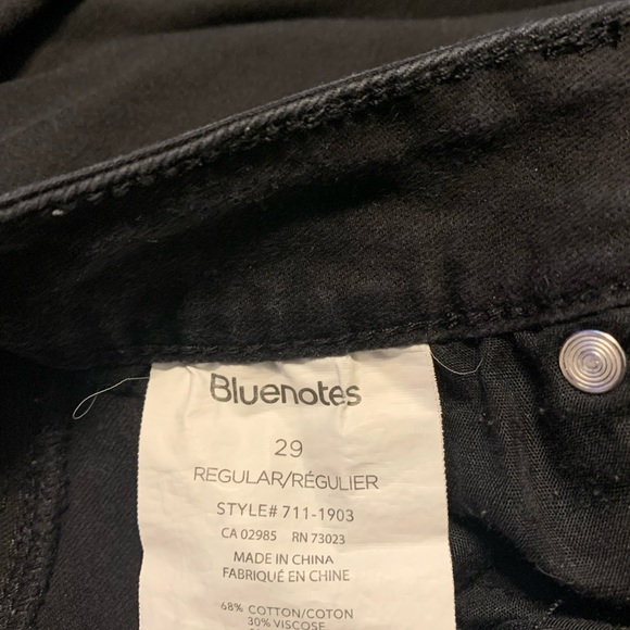 Black jeggings (not jet black) - Picture 2 of 3